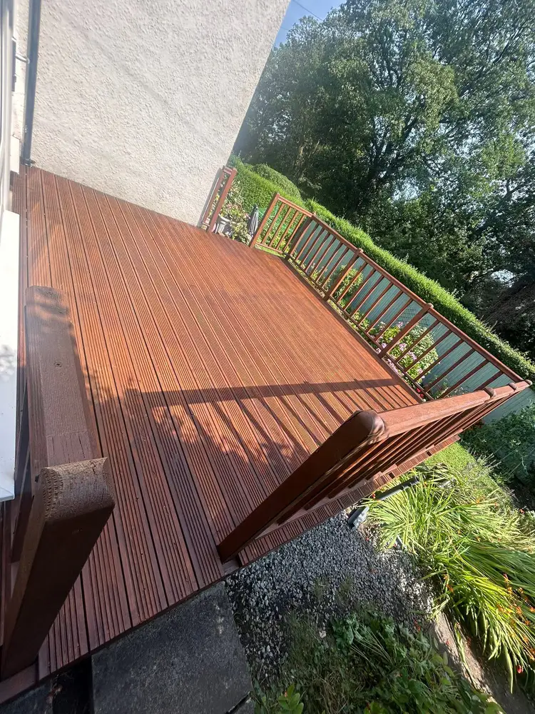 Decking cleaning
